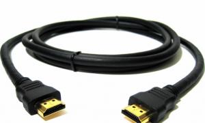 Menghubungkan laptop ke TV melalui HDMI